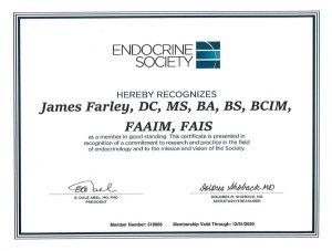 Dr James Farley Endocrine Society