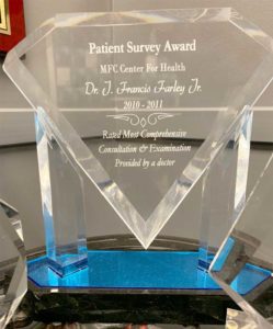 patient survey award 2011